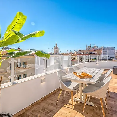 Iloftmalaga Atico Plaza De Flores Lägenhet Málaga